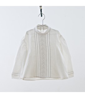 Top white with hemstitch YOU&ME