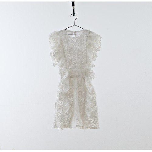 Vestido blanco crochet YOU&ME