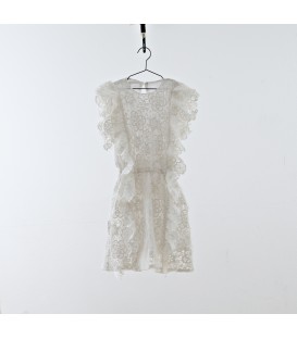 Dress white crochet YOU&ME
