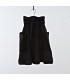 Skirt Midi black creased-effect YOU & ME