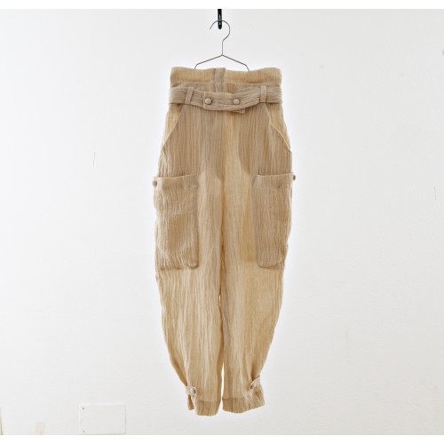Pants sand creased-effect YOU&ME