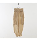 Pants sand creased-effect YOU&ME