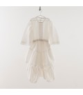 Dress white with hemstitch YOU&ME