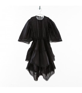 Dress black with hemstitch YOU&ME