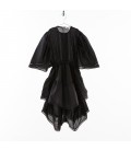 Vestido negro con vainica YOU&ME