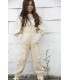 Pants sand creased-effect YOU&ME